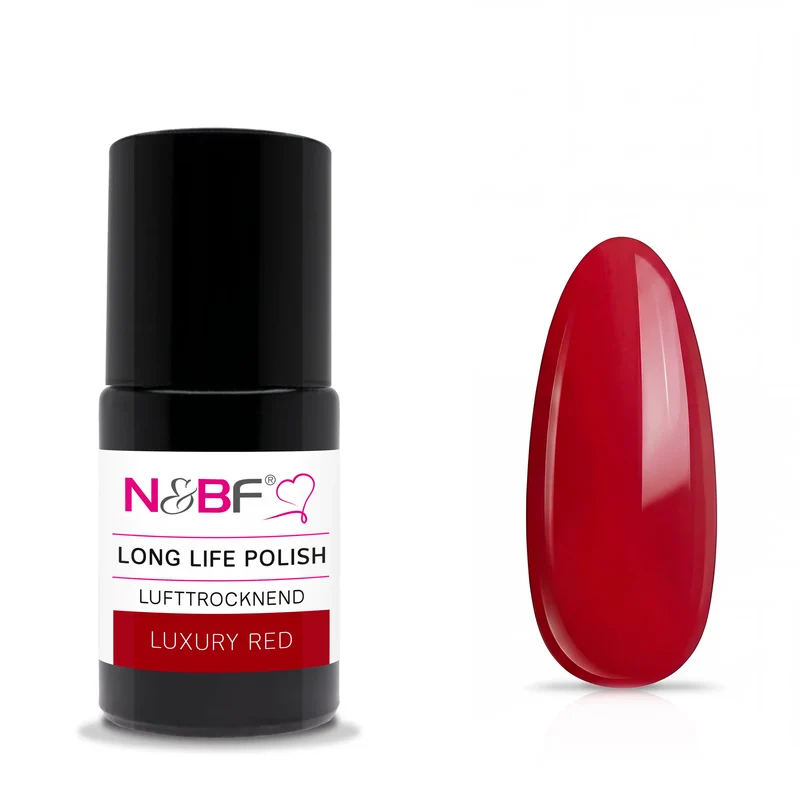 N&BF Long Life Polish Luxury Red 15ml