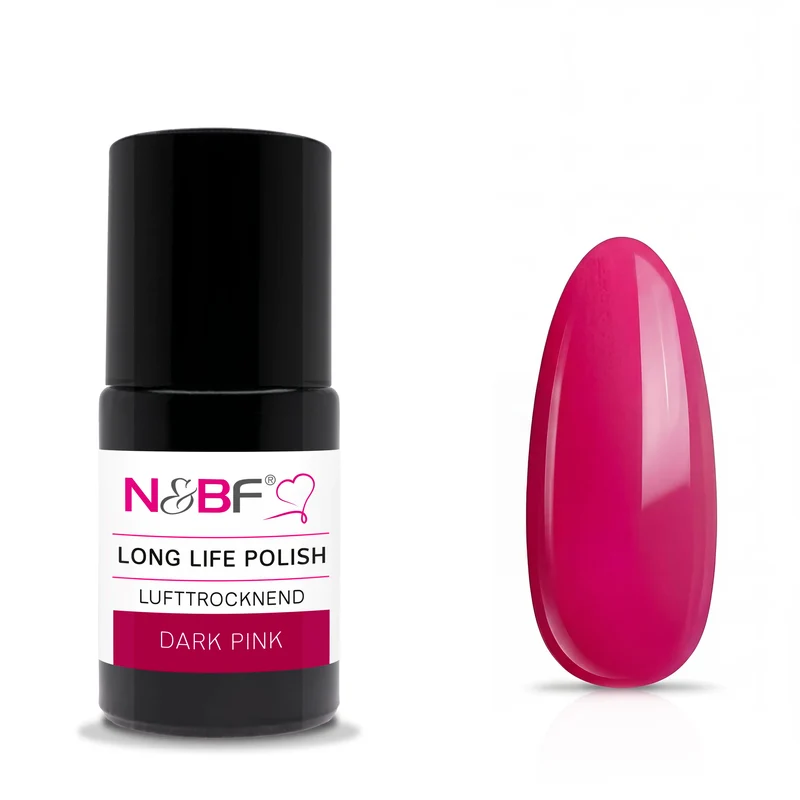 N&BF Long Life Polish Dark Pink 15ml