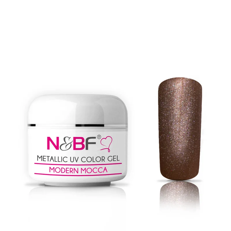 Bronze Shimmer UV Farbgel 4er Set