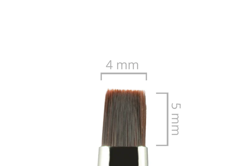 N&BF Studio One Stroke Pinsel flach Nr. 4