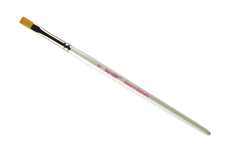 N&BF Studio Gel Pinsel flach Nr. 6