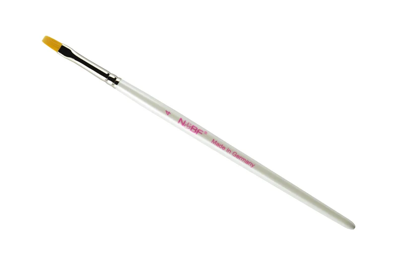 N&BF Studio Gel Pinsel flach Nr. 4