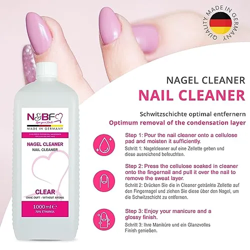 N&BF Nagel Cleaner all for one klar 1000ml
