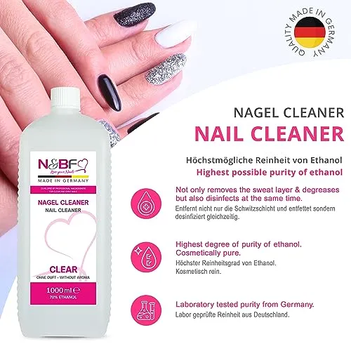 N&BF Nagel Cleaner all for one klar 1000ml