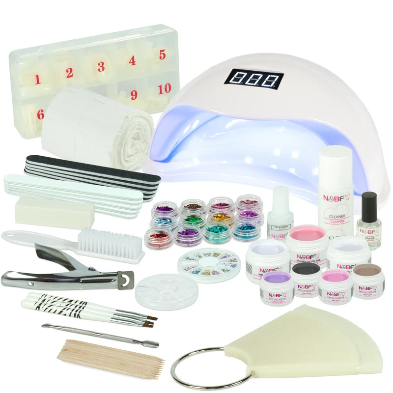 UV Gel Nagelstudio Starter Set Silky Matt Winter