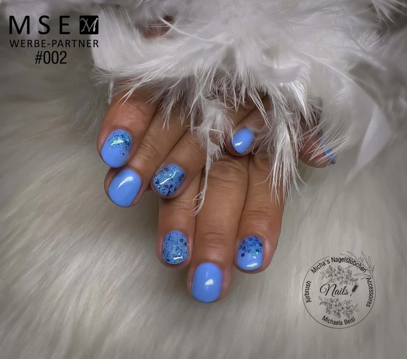 Gelaxy Shellac #002 – Leuchtendes Mittelblau