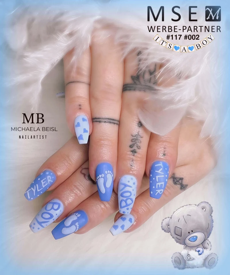 Gelaxy Shellac #002 – Leuchtendes Mittelblau