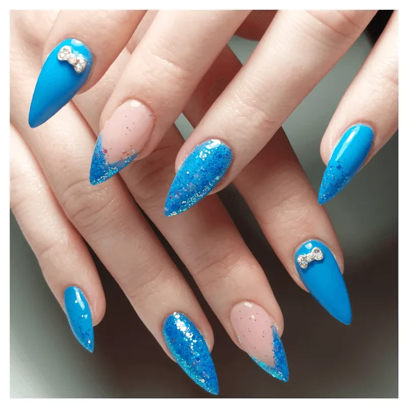 Gelaxy Shellac #002 – Leuchtendes Mittelblau