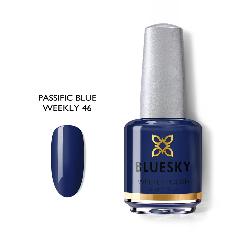 BLUESKY Nail Polish Weekly 46 Passific Blue 15ml