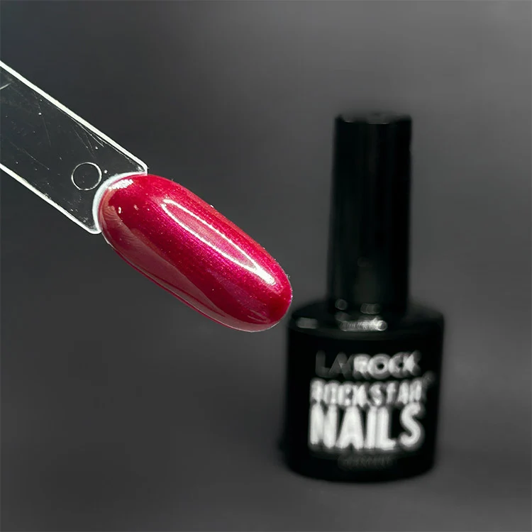 3in1 UV Gellack 90012 – Metallic Lila Rot – HEMA-frei