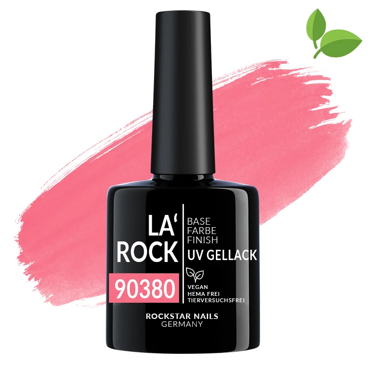 3in1 UV Nagellack - Hema frei - 90380 - dunkles magenta – Rosa