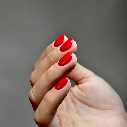 3in1 UV Nagellack - Hema frei - 90199 - ferrari rot