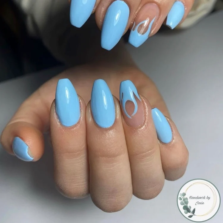 UV / LED Color Gel - 80005 - Himmel Blau