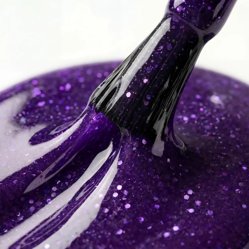 Selection Line Glimmer UV Nagellack Violet Star 15 ml