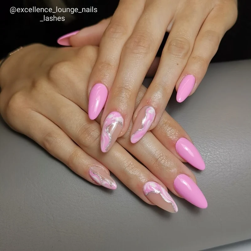 #062 Premium-PURE Color Gel 5ml Kräftiges Zuckerwatte-Rosa