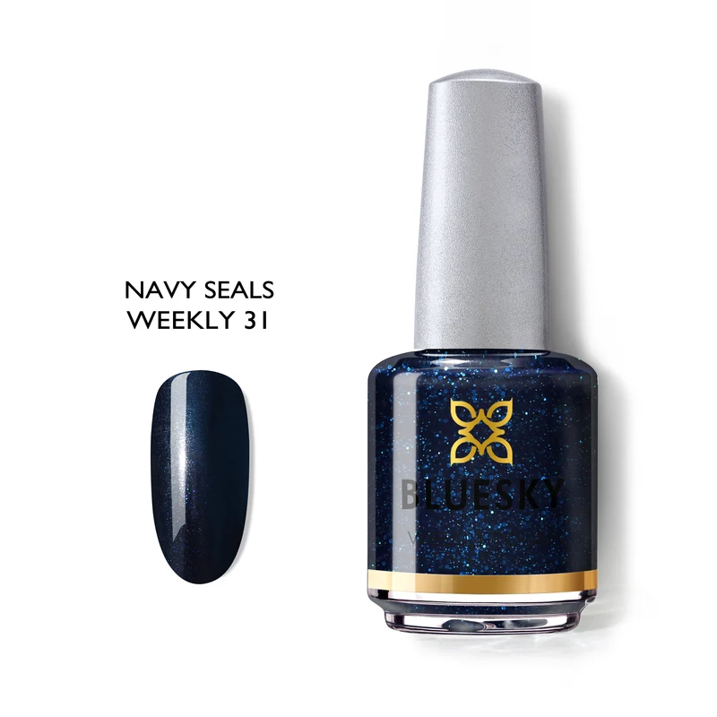 BLUESKY Nail Polish Weekly 31 Navy Seals 15ml
