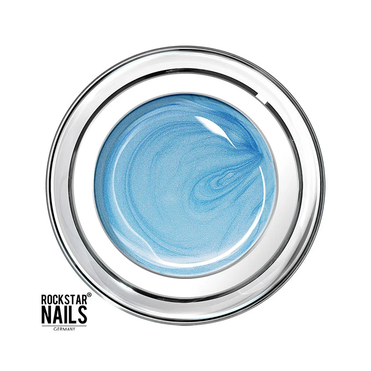 UV / LED Color Gel - 80186 - metallic himmels blau