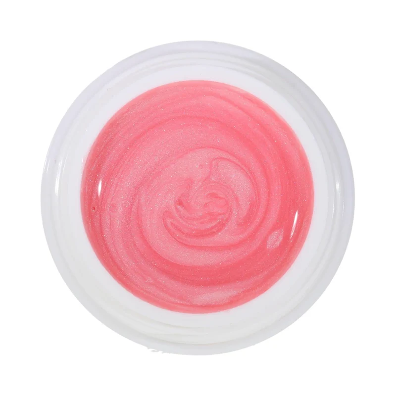 Gelaxy Shellac #0063 Premium-EFFEKT Kirschblütenrosa mit silberweissem Perlglanz 15 ml