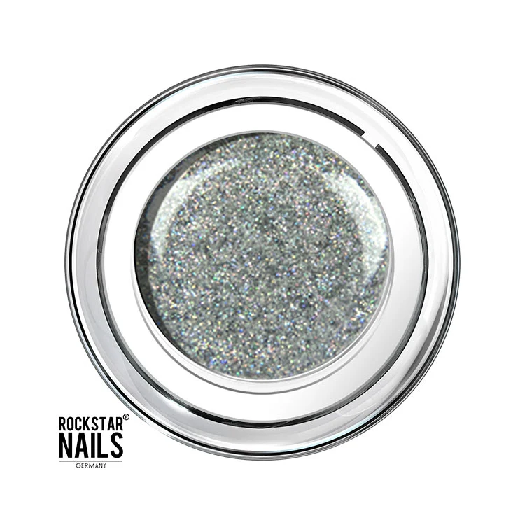 Farbgel – funkelnd brillant & glamourös deckend – Art. 80065 – Colorgel – bling bling silber