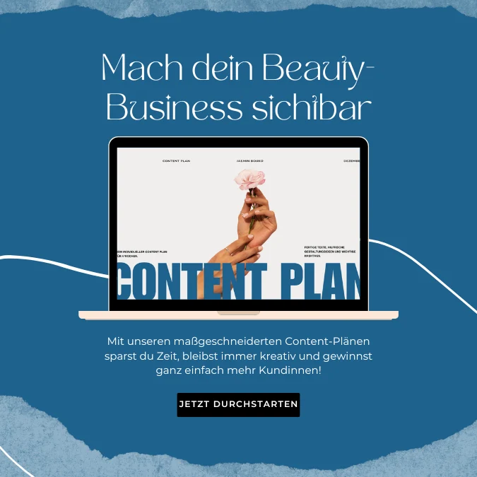 Individueller Content-Plan – Maßgeschneidert für dein Beauty-Studio
