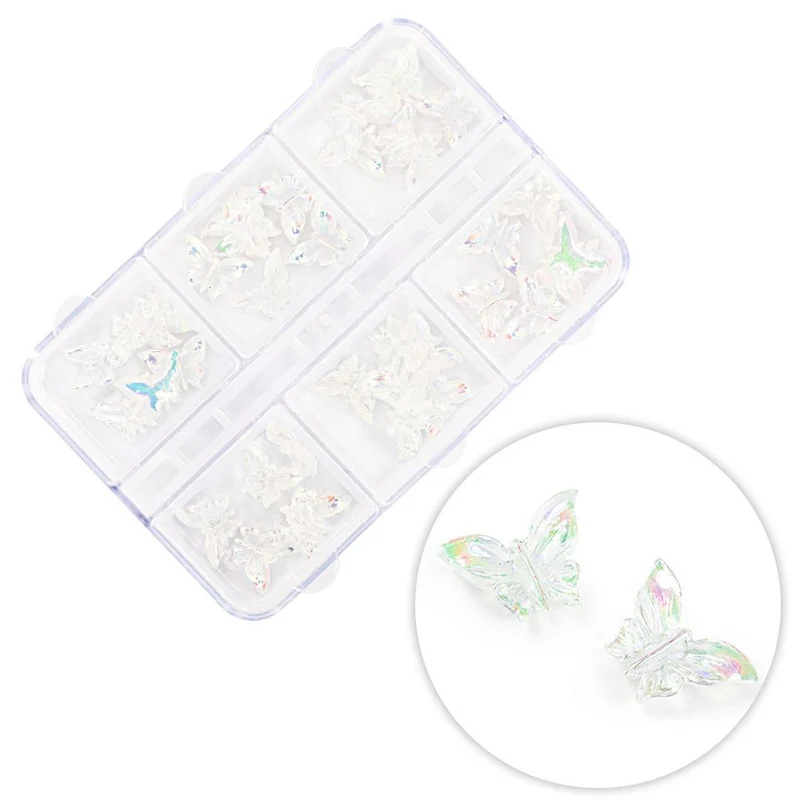 3D Butterfly 36 stk. Nail Art Molly Nails