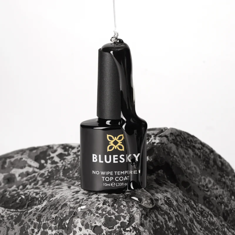 BLUESKY No Wipe Tempered Top Coat 10ml