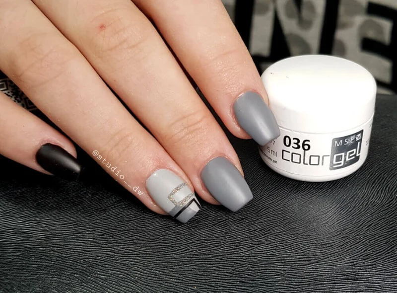 Gelaxy Shellac #0036 Premium-PURE Helles Steingrau 15 ml