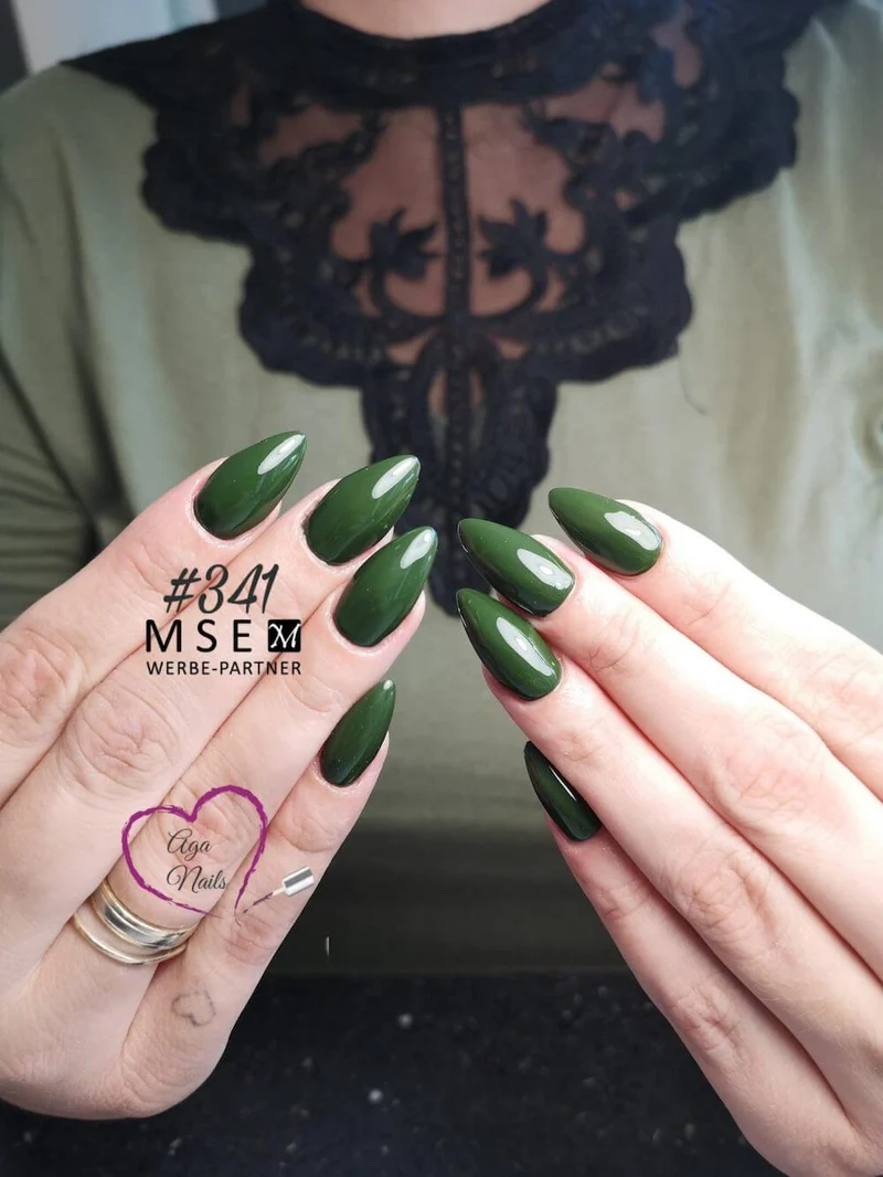 Gelaxy Shellac #0341 Premium-PURE Dunkles Tannengrün 15 ml