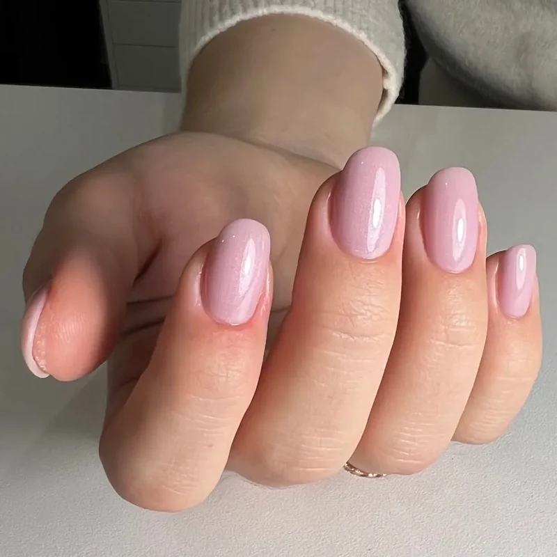 #289 Premium-EFFEKT Color Gel 5ml Zartes Graurosa mit dezentem Schimmer