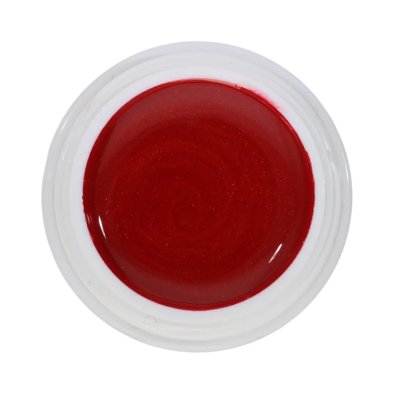 #193 Premium-EFFEKT Color Gel 5ml Kirschrot mit Goldschimmer