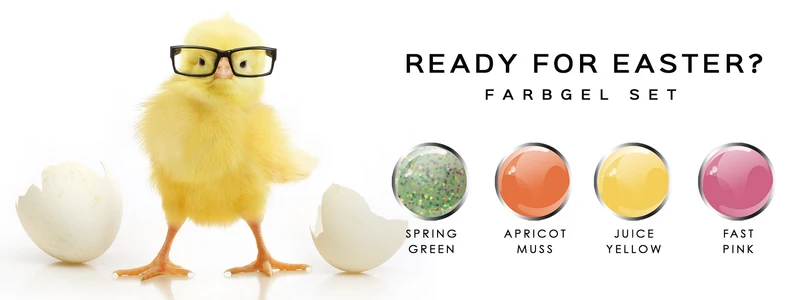 Ready for Easter Farbgel 4er Set 4x5ml
