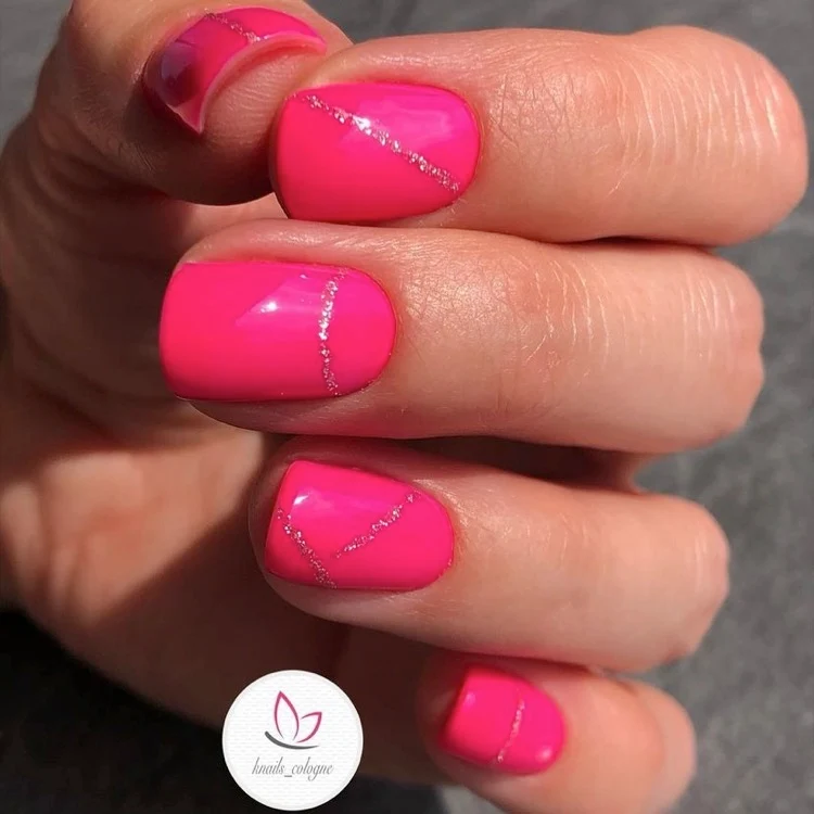 UV / LED Color Gel - kräftiges pink - Art. 80093