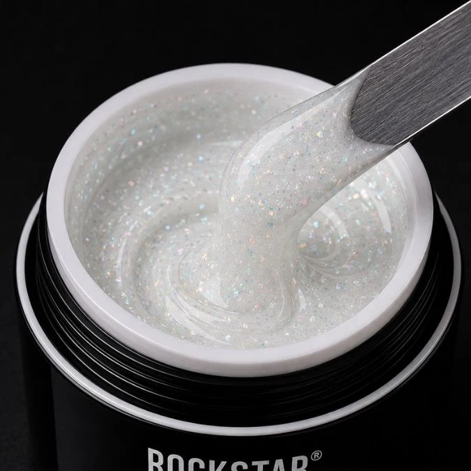 Make Up Gel - White Glam | Aufbaugel mit zartem Weißschimmer