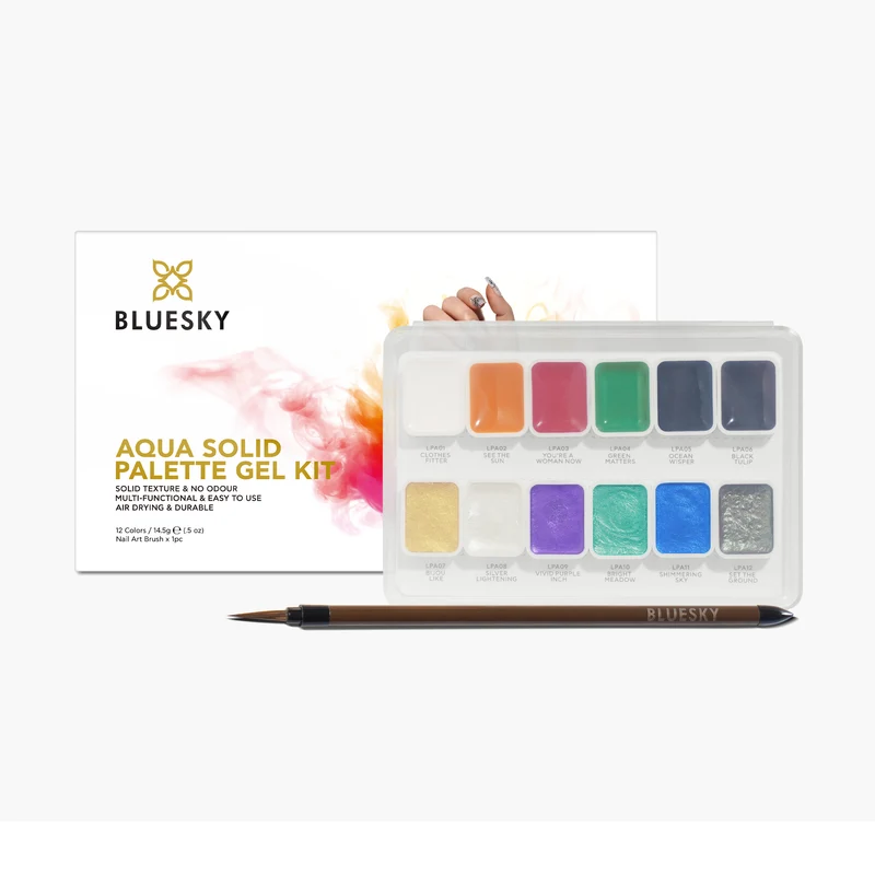 Aqua Solid Palette Gel Kit 14,5gr