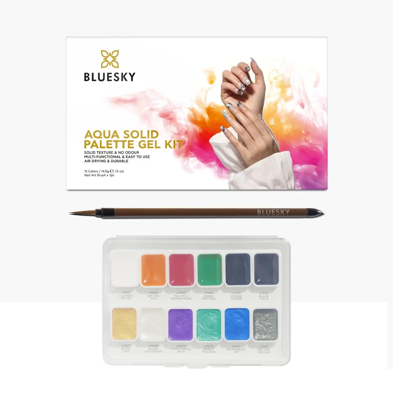 Aqua Solid Palette Gel Kit 14,5gr
