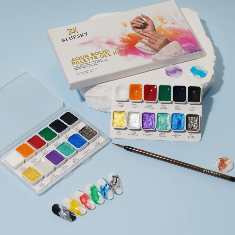 Aqua Solid Palette Gel Kit 14,5gr