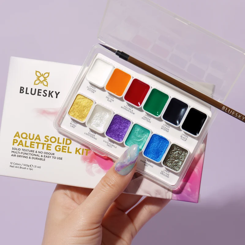 Aqua Solid Palette Gel Kit 14,5gr