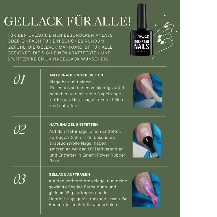 Farben Mix - 3 in 1 Gellack Set 10 Farben