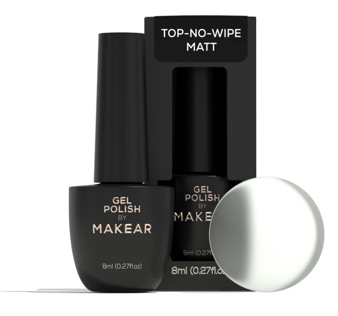 Top Coat (No Wipe) Matt 8ml MAKEAR