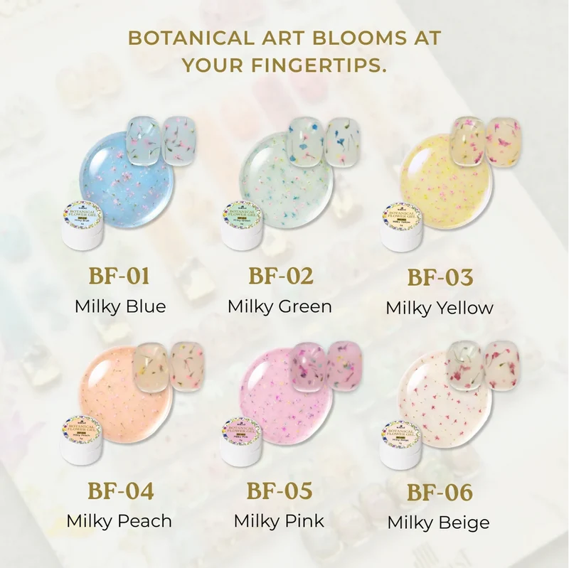 Kokoist Botanical Flower Gel Set