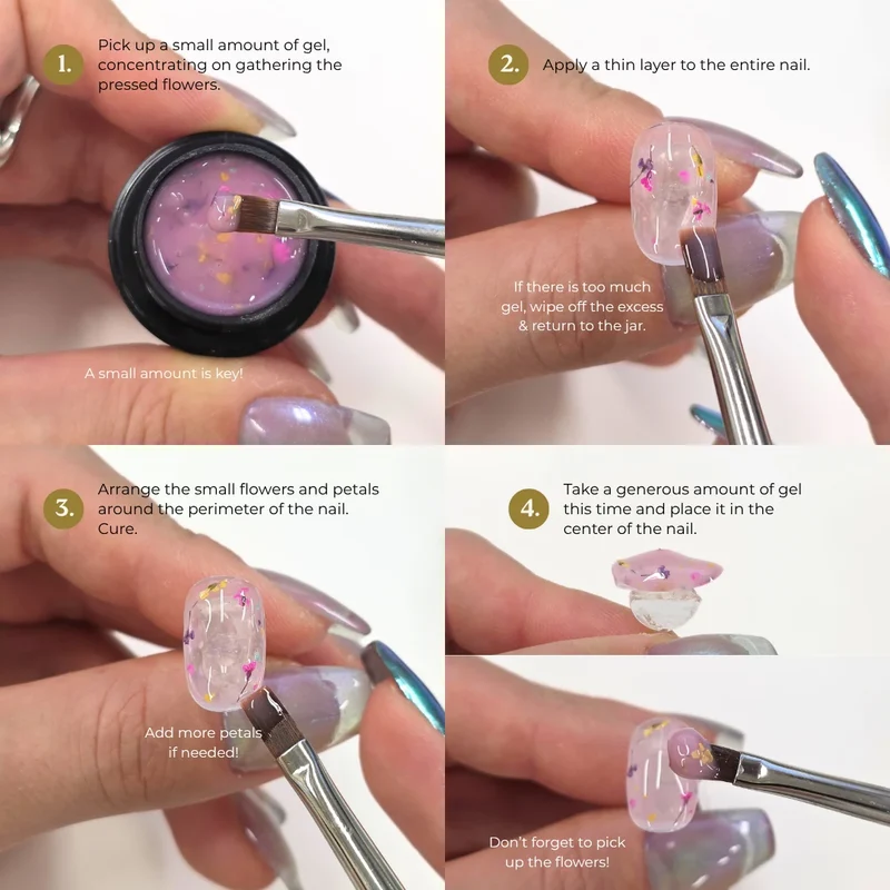 Kokoist Botanical Flower Gel Set
