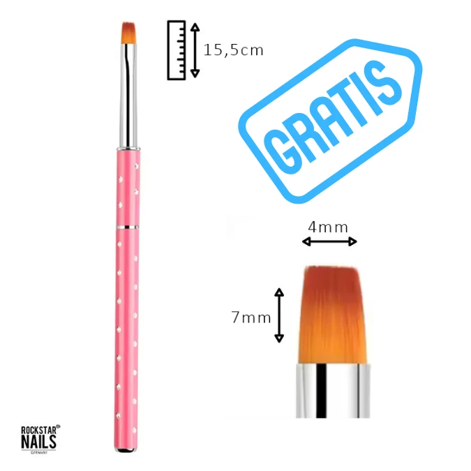 Teste uns! - 5er Aufbau Gel Set inkl. Pinsel