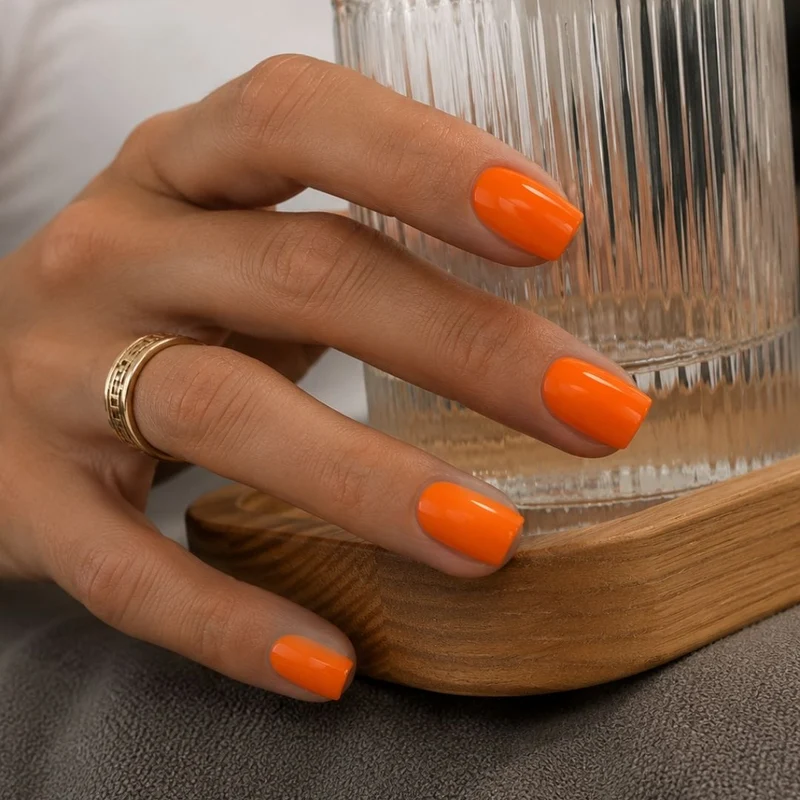 3in1 UV Nagellack - Hema frei - 90145 - orange
