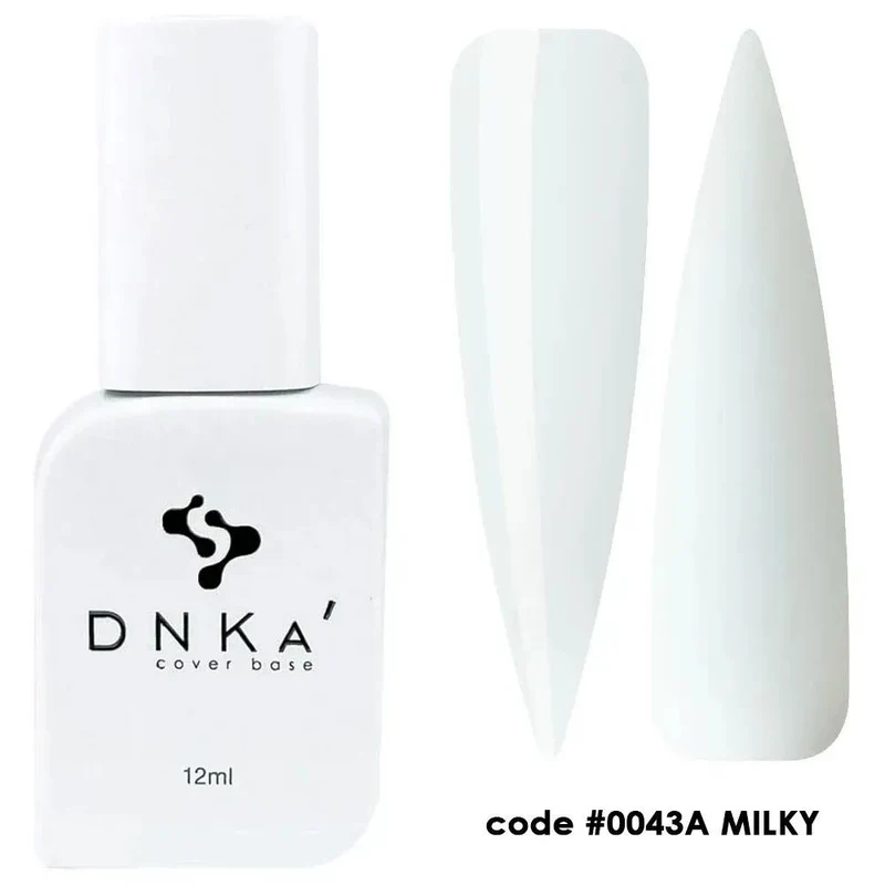 0043A Milky - Cover Base Coat 12ml DNKa