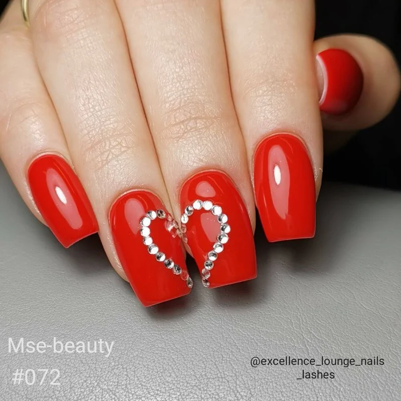 Gelaxy Shellac #072 - Klassisches Nagellackrot