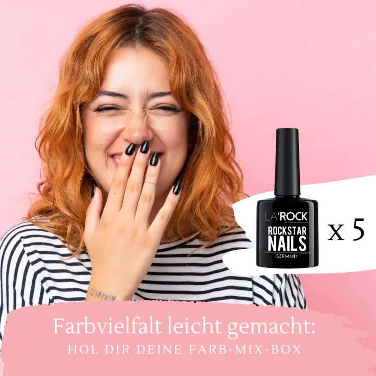 Farben Mix - 3 in 1 Gellack Set 5 Farben