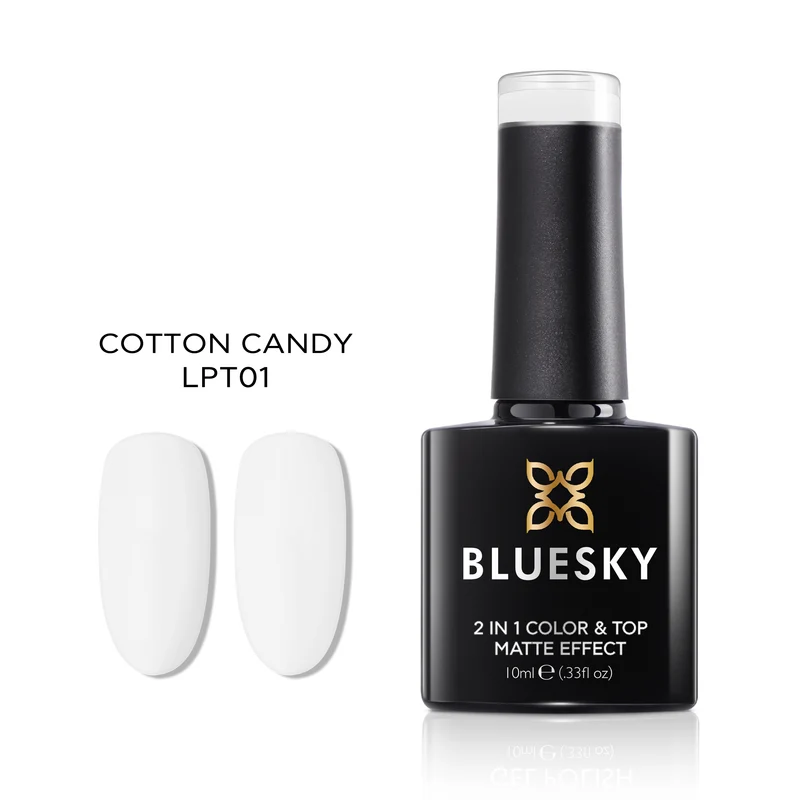 BLUESKY No Wipe Matte Top Coat LPT01 Cotton Candy 10ml