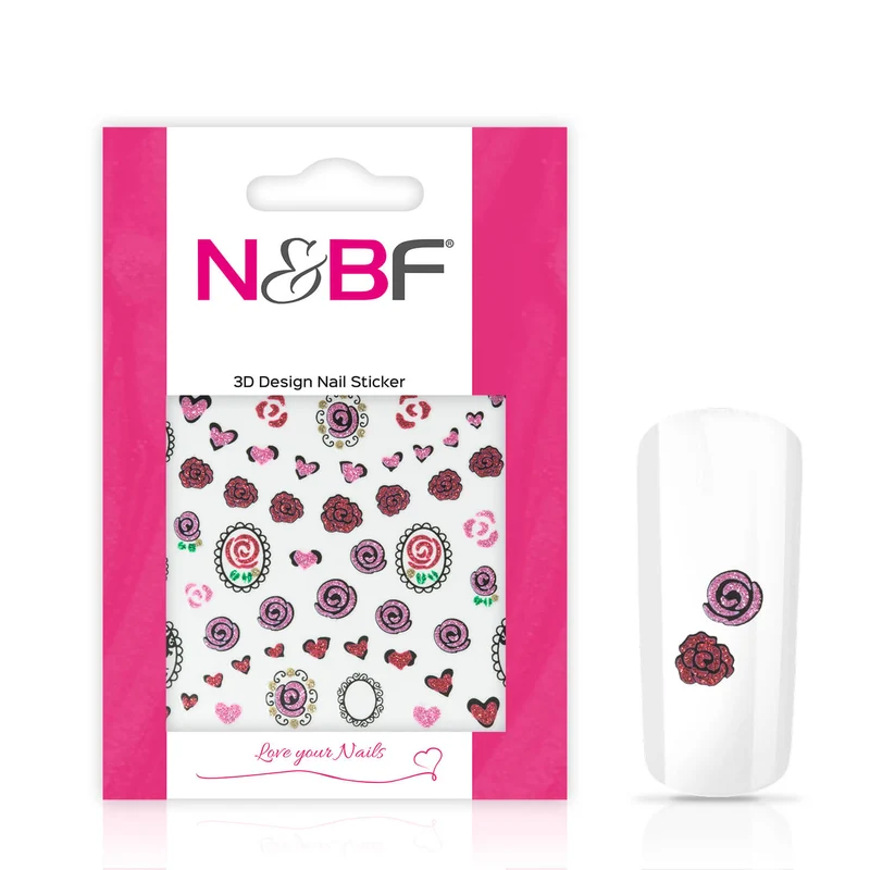 Nagelsticker Red Roses