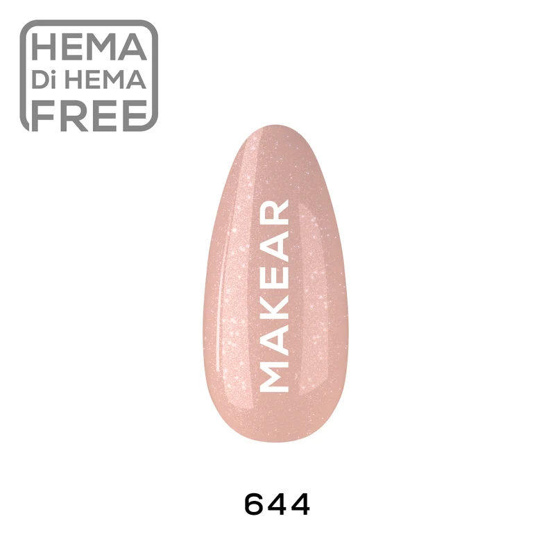 644 - UV Nagellack ohne Hema 8ml MAKEAR