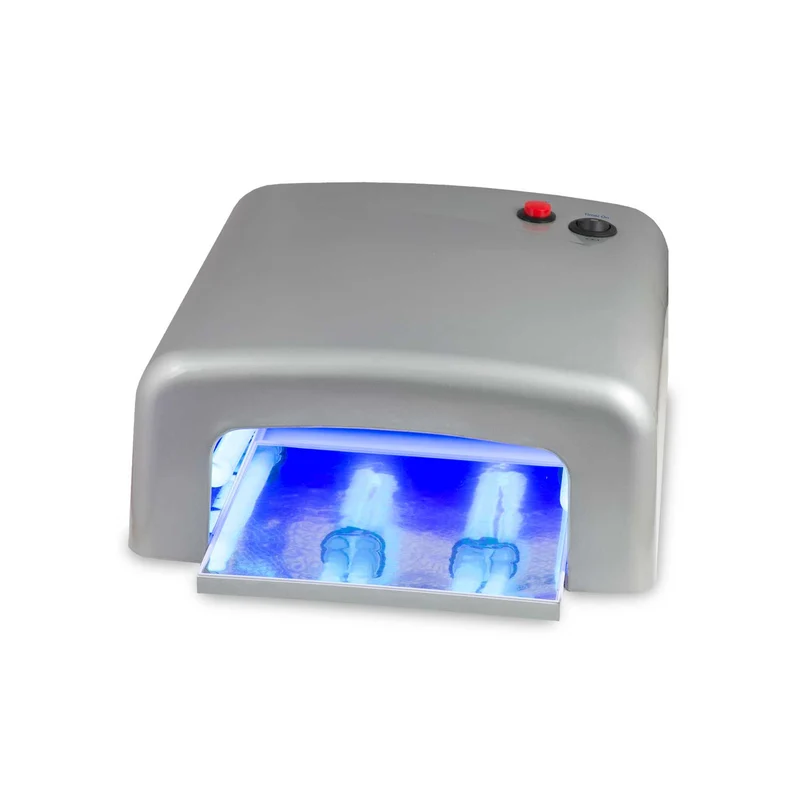 UV Gel Nagelstudio Starter Set Silber